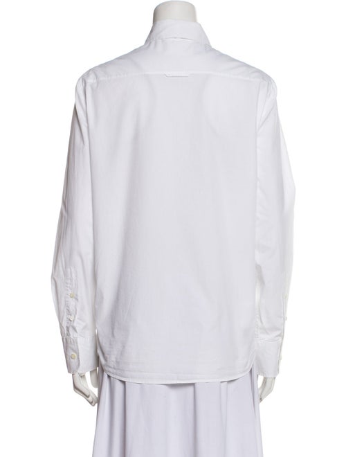 Prada 2019 Long Sleeve Button-Up Top