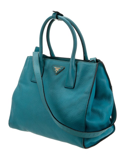 Prada Vitello Daino Leather Top Handle Bag