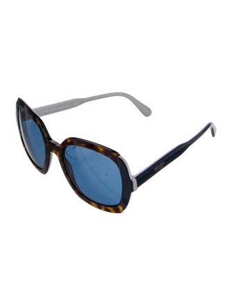 Prada Oversize Tinted Sunglasses