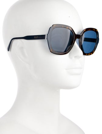 Prada Oversize Tinted Sunglasses