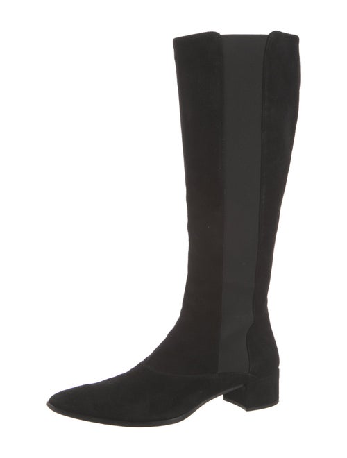 Prada Suede Riding Boots