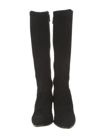 Prada Suede Riding Boots