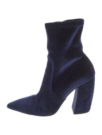 Prada Velvet Sock Boots