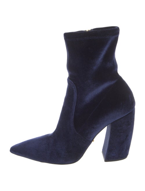 Prada Velvet Sock Boots