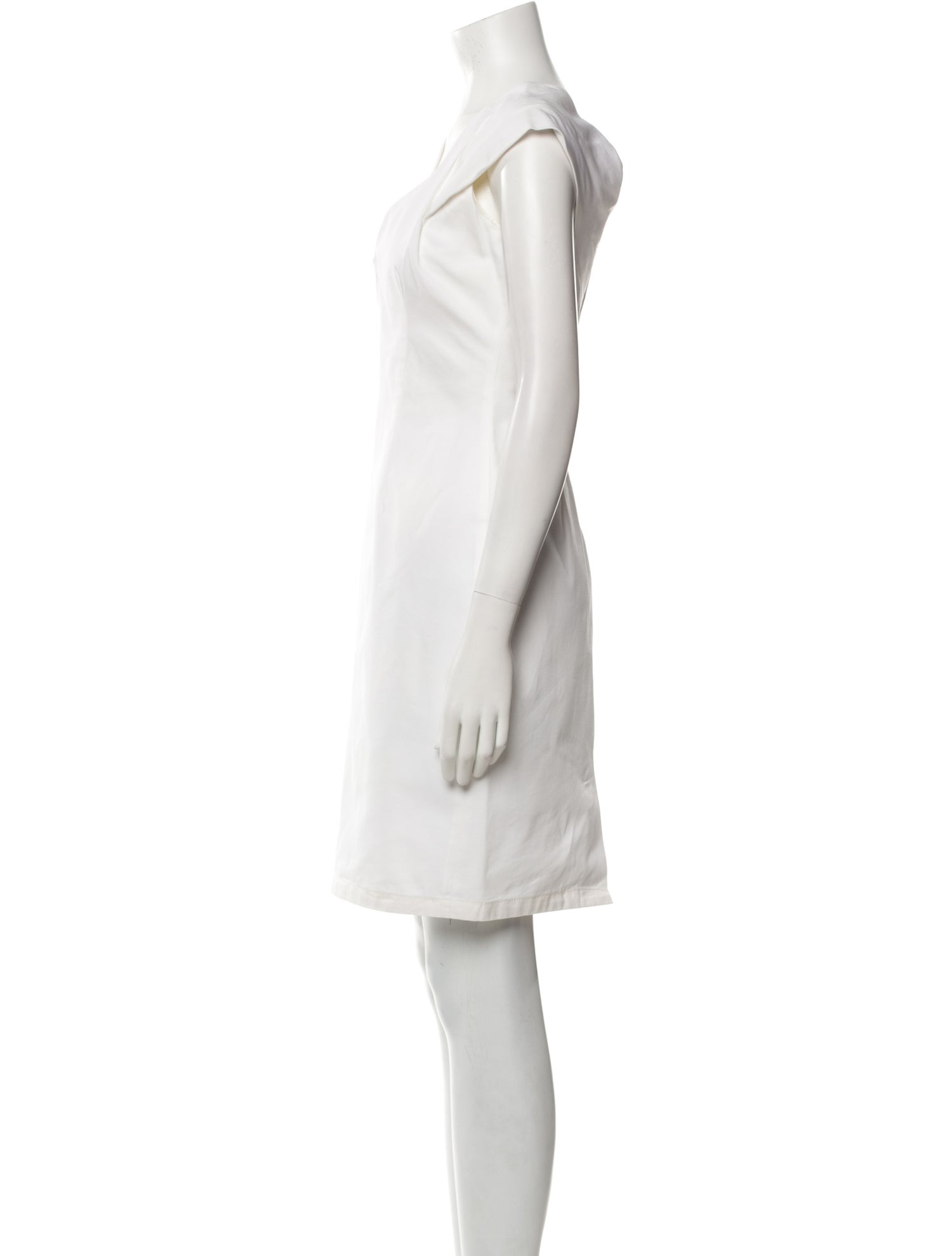 Prada V-Neck Mini Dress