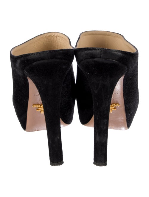 Prada Suede Mules