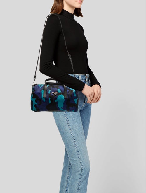 Prada Tessuto Nylon Top Handle Bag