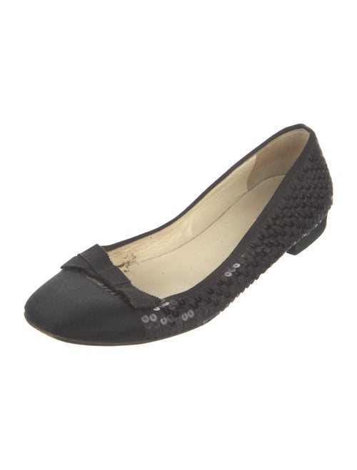 Prada Sequin Embellishments Ballet Flats
