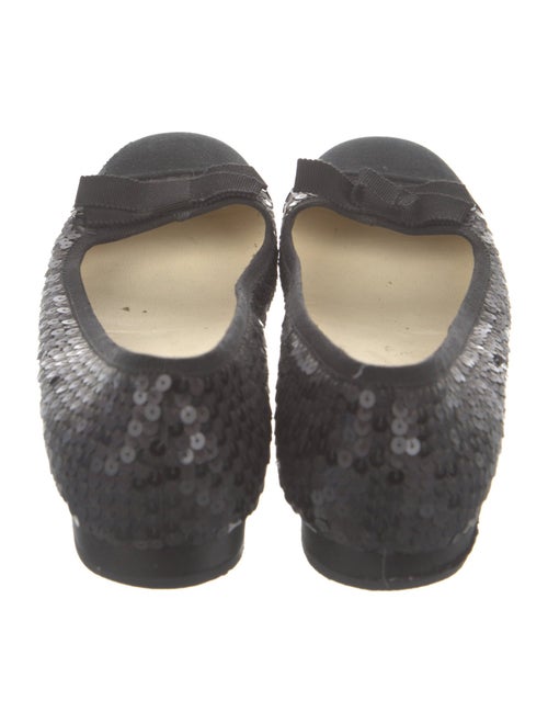Prada Sequin Embellishments Ballet Flats