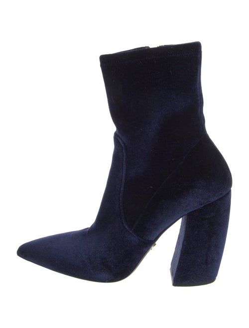 Prada Velvet Sock Boots