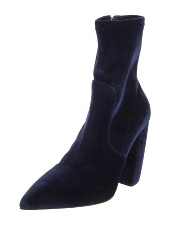 Prada Velvet Sock Boots