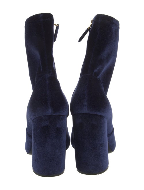 Prada Velvet Sock Boots