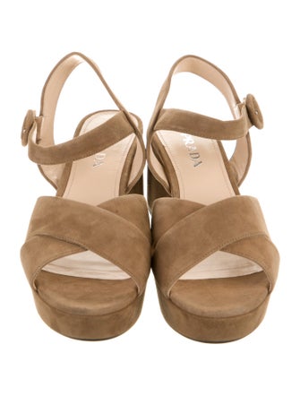 Prada Suede Sandals