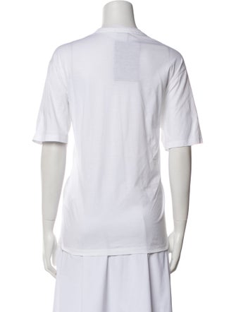 Prada Crew Neck Short Sleeve T-Shirt