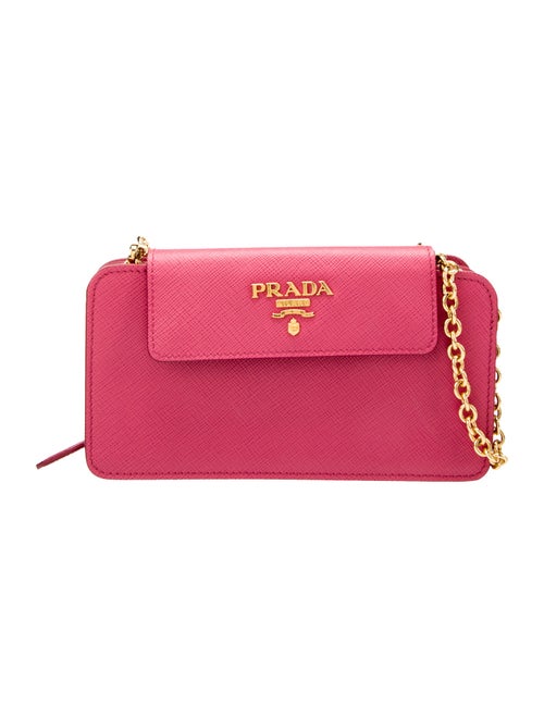 Prada Saffiano Leather Metal