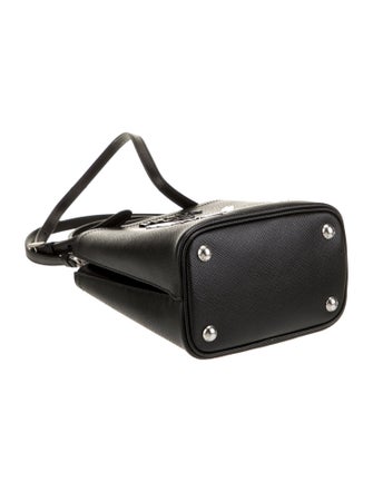 Prada Saffiano Cuir Leather Panier Small