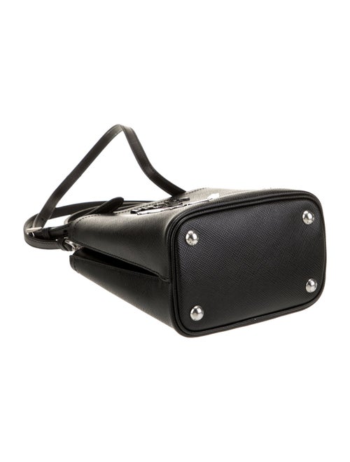 Prada Saffiano Cuir Leather Panier Small