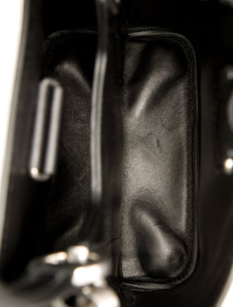 Prada Saffiano Cuir Leather Panier Small