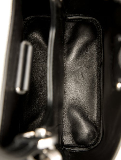 Prada Saffiano Cuir Leather Panier Small