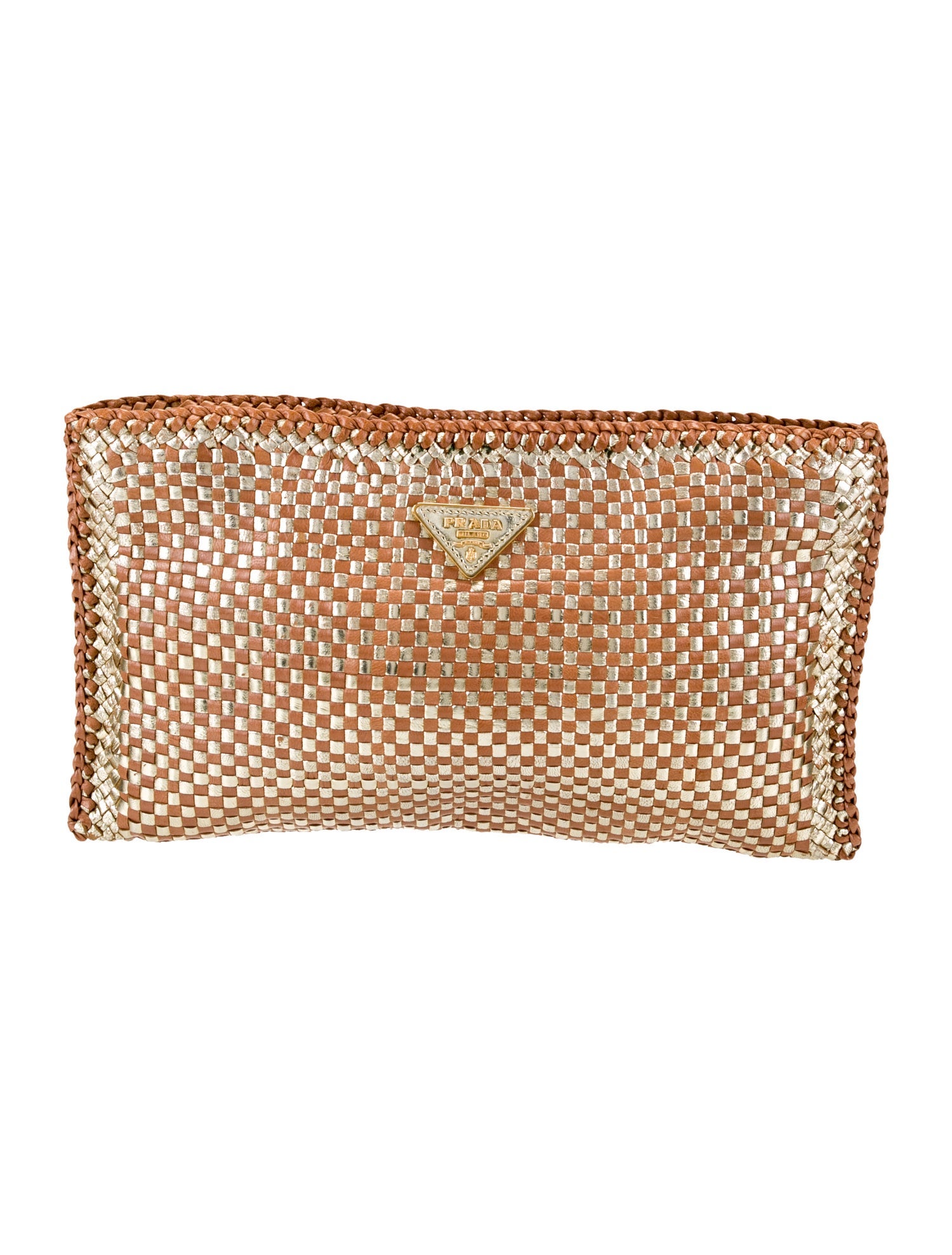 Prada Leather Clutch