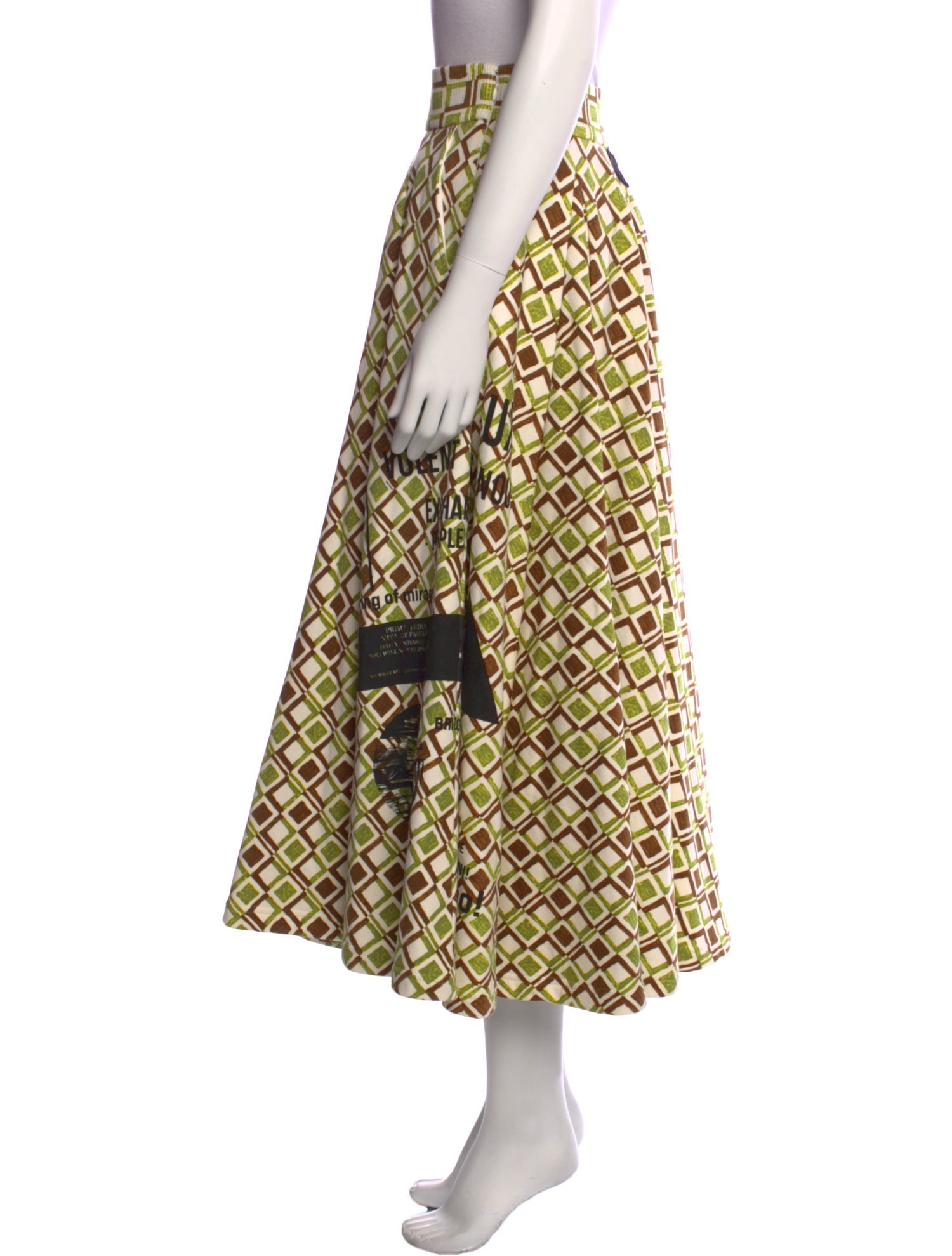 Prada 2021 Midi Length Skirt