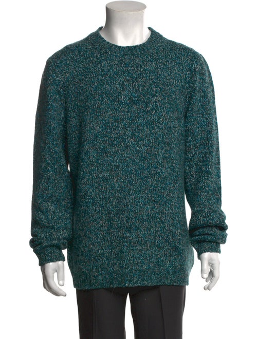 Prada Tweed Pattern Crew Neck Pullover