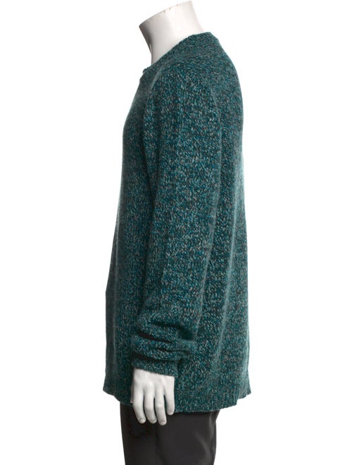 Prada Tweed Pattern Crew Neck Pullover