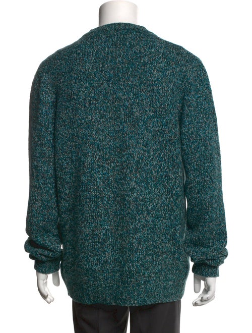 Prada Tweed Pattern Crew Neck Pullover