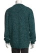 Prada Tweed Pattern Crew Neck Pullover