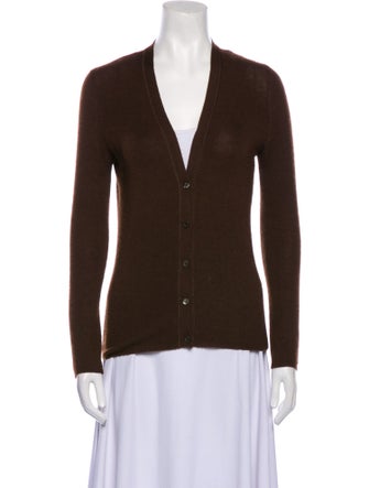 Prada Cashmere V-Neck Sweater