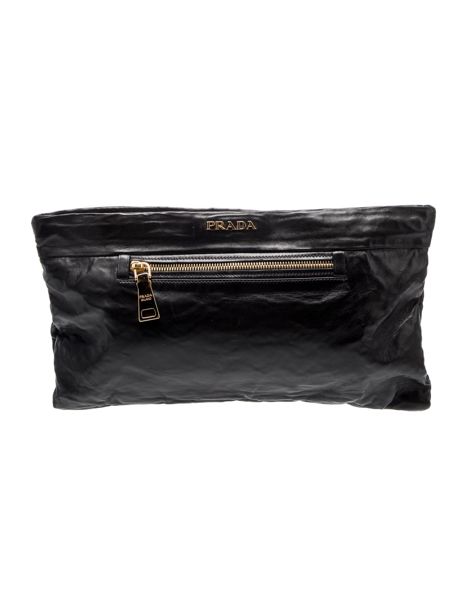 Prada Leather Clutch