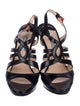 Prada Leather Slingback Sandals