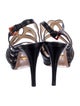 Prada Leather Slingback Sandals
