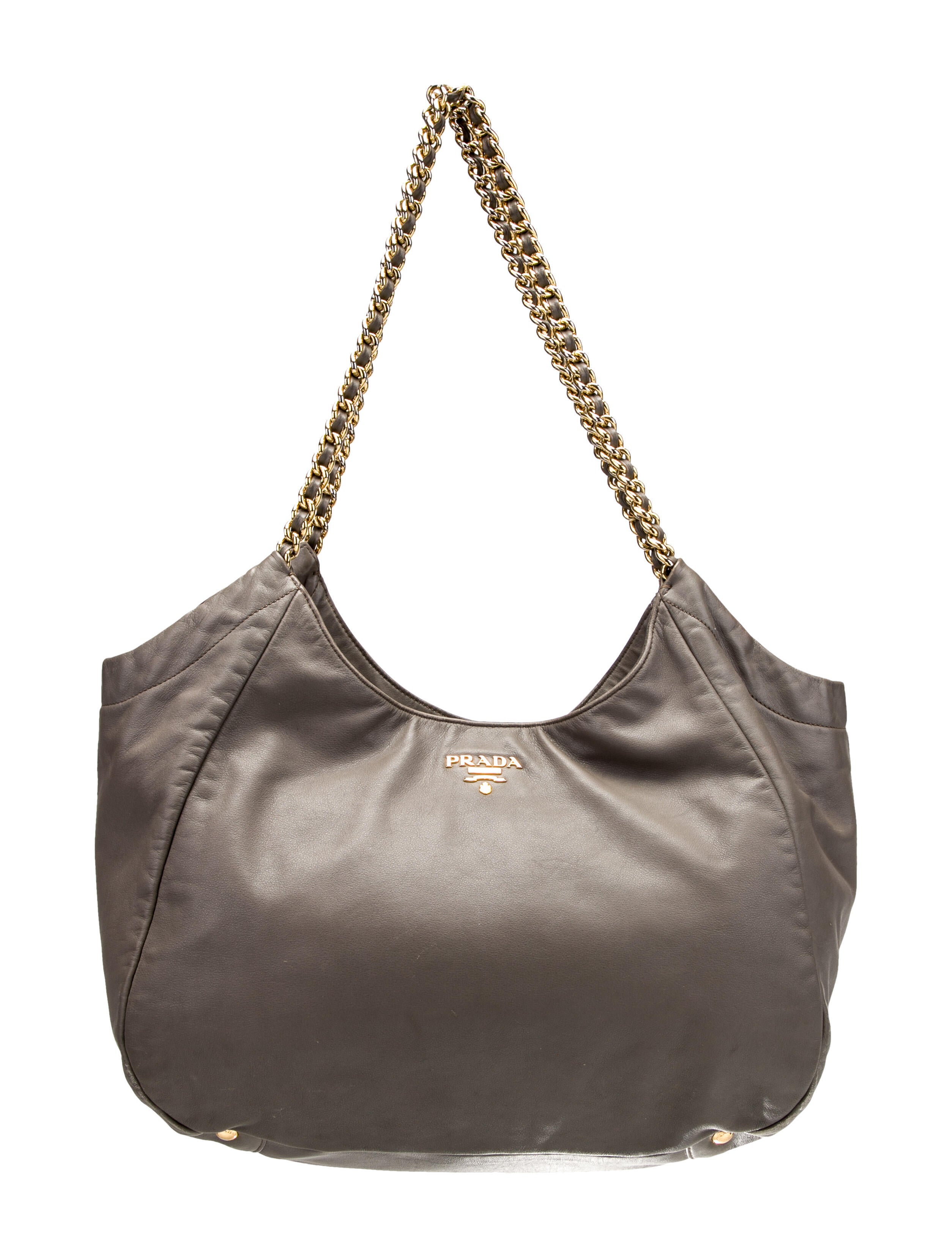 Prada Soft Calf Leather Tote