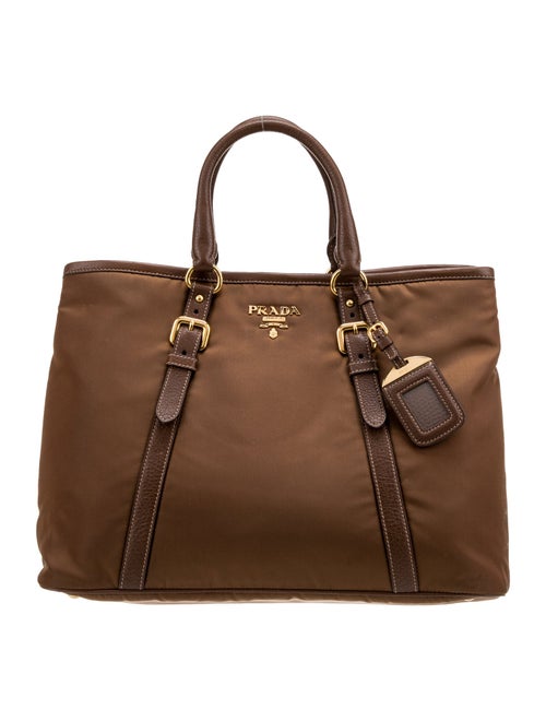 Prada Tessuto Nylon Weekender Bag