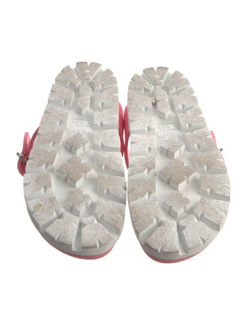 Prada Rubber Flip Flops