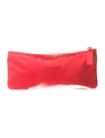 Prada Satin Zip Pouch