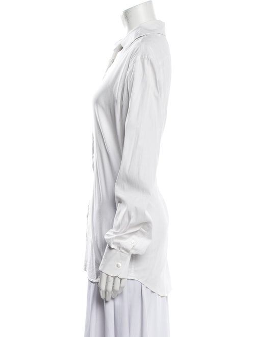 Prada Long Sleeve Button-Up Top