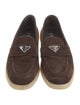 Prada Suede Loafers
