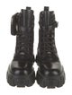 Prada Leather Combat Boots