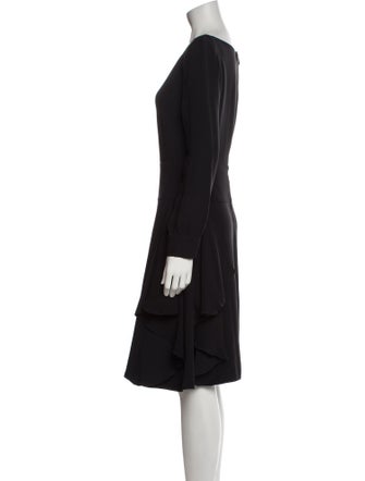 Prada Bateau Neckline Knee-Length Dress