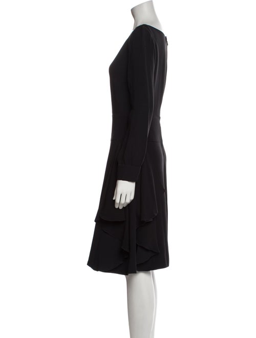 Prada Bateau Neckline Knee-Length Dress