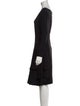 Prada Bateau Neckline Knee-Length Dress