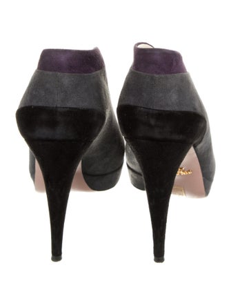 Prada Suede Slingback Pumps