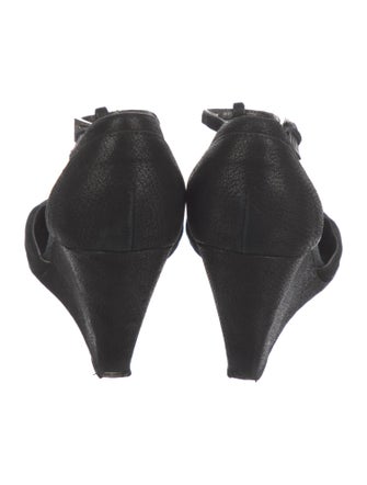 Prada Suede T-Strap Pumps