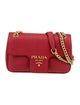 Prada Saffiano Leather Metal