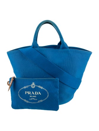 Prada Canvas Tote