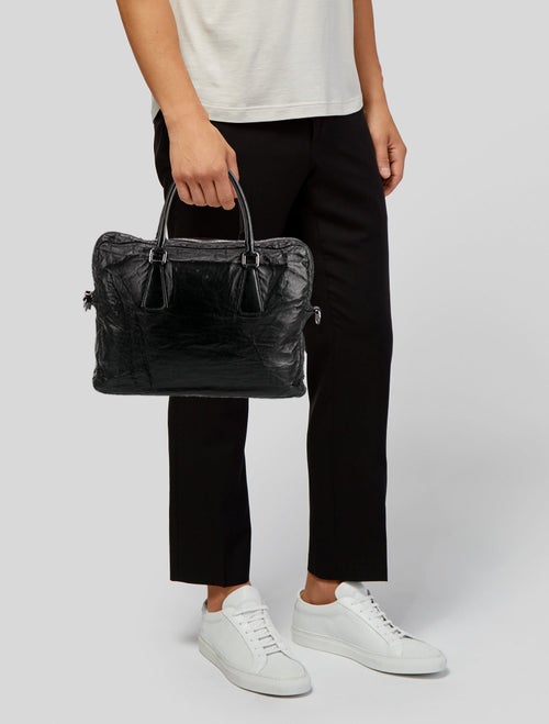 Prada Tessuto Nylon Weekender Bag