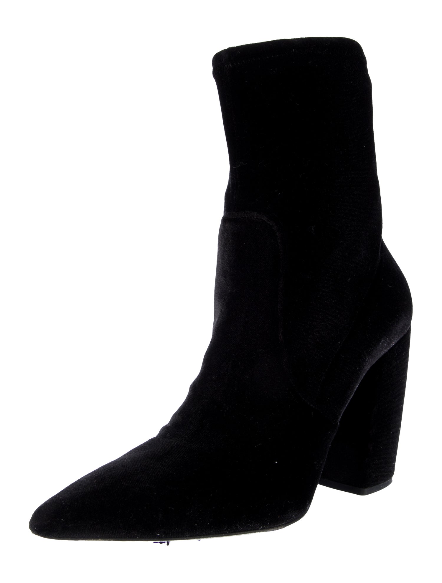 Prada Velvet Sock Boots