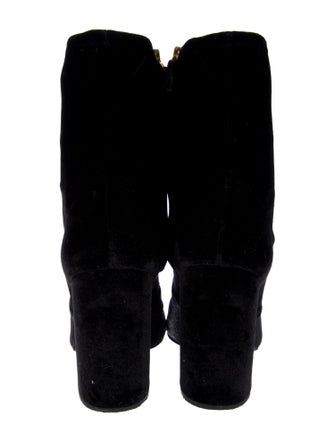 Prada Velvet Sock Boots